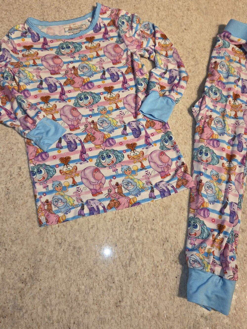 Inside Out 3T Bamboo Long-sleeve Shirt & Pants